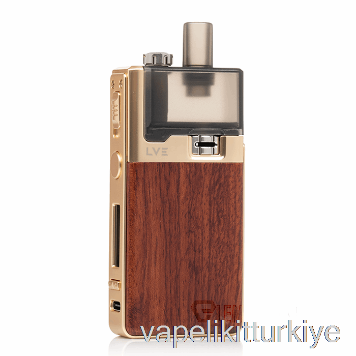 Vape Elektronik Sigara Lve Orion 2 40w Pod Sistemi Bubinga / Altın